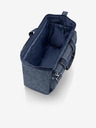 Reisenthel Tmavě modrá cestovní taška Reisenthel Allrounder S Pocket Herringbone Dark Blue