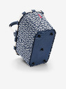 Reisenthel Tmavě modrý vzorovaný nákupní košík Reisenthel Carrybag Frame Signature Navy