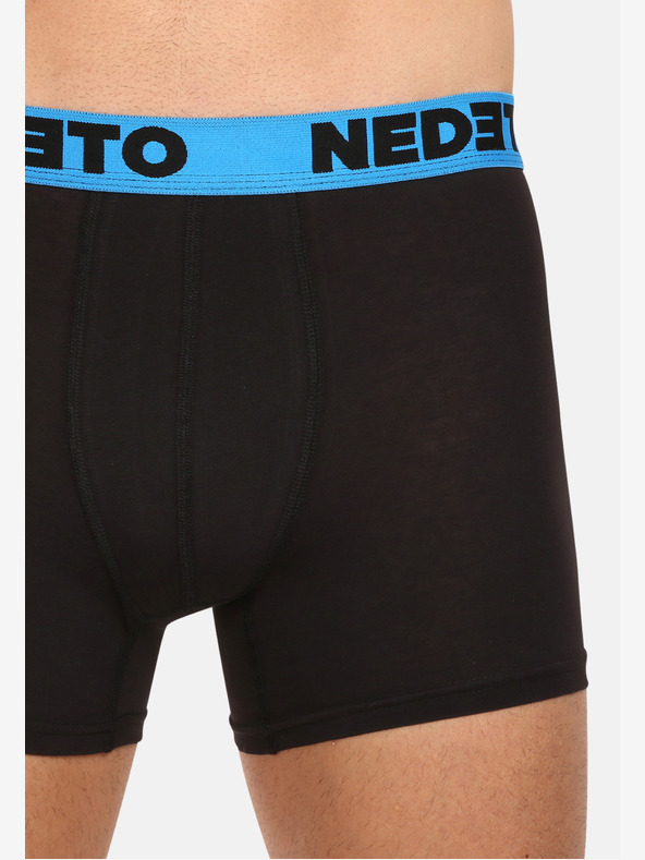 Nedeto Sada tří pánských boxerek v černé barvě Nedeto