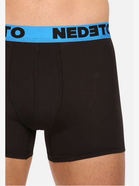 Nedeto Sada pěti pánských boxerek v černé barvě Nedeto