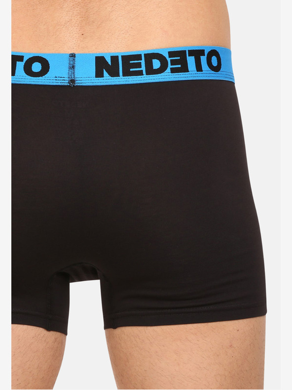 Nedeto Sada pěti pánských boxerek v černé barvě Nedeto
