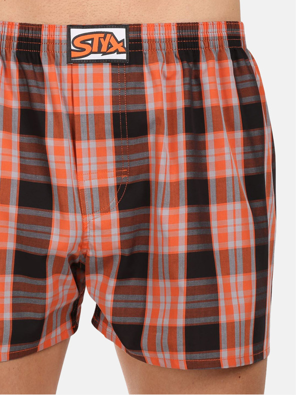 Styx Pánské trenky Styx klasická guma vícebarevné