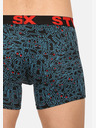 Styx Pánské boxerky Styx long art sportovní guma doodle (U1256/2)