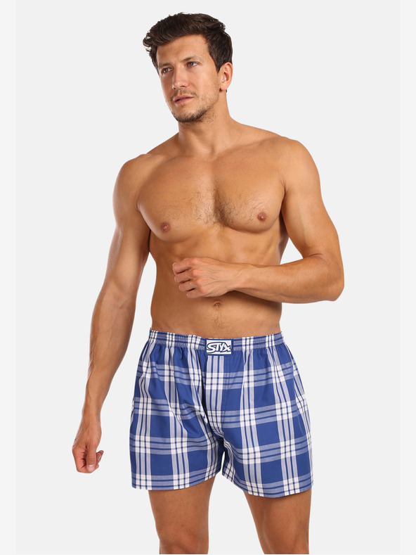 Styx Pánské trenky Styx klasická guma vícebarevné