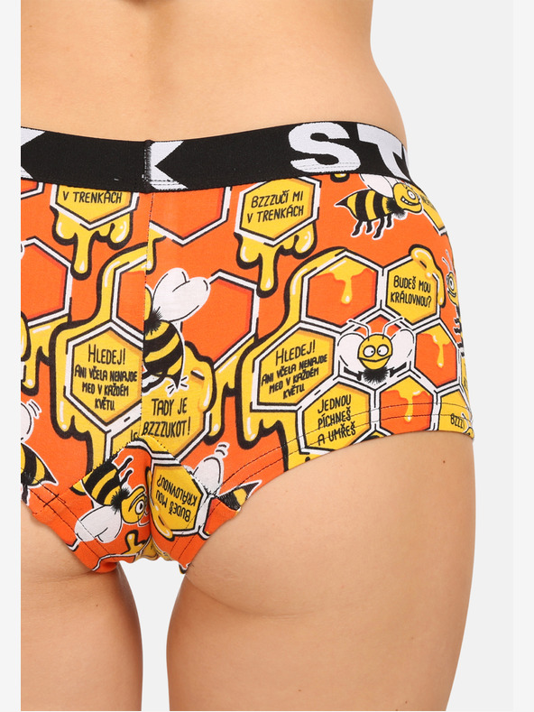 Styx Sada tří - dámské kalhotky Styx art s nohavičkou vícebarevné