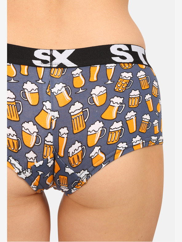 Styx Sada tří - dámské kalhotky Styx art s nohavičkou vícebarevné