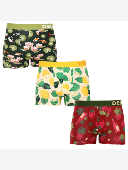 Dedoles Sada tří - Veselé pánské boxerky Dedoles