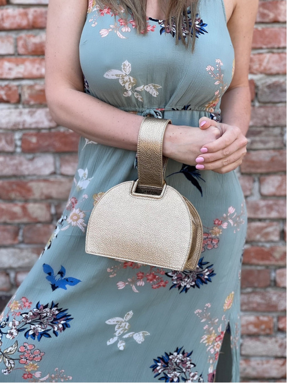 Elega Zlaté dámské psaníčko Elega Amber