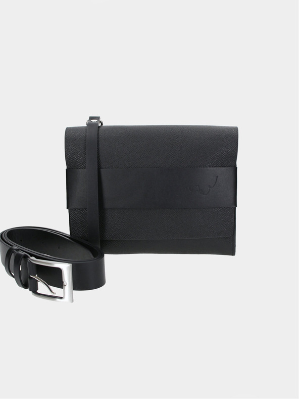 Elega Černé dámské psaníčko Elega Nosme