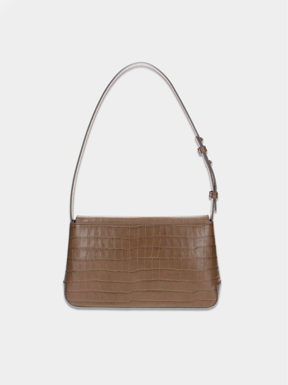 Elega Hnědá dámská klopnová kabelka Elega Dundee