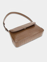 Elega Hnědá dámská klopnová kabelka Elega Dundee