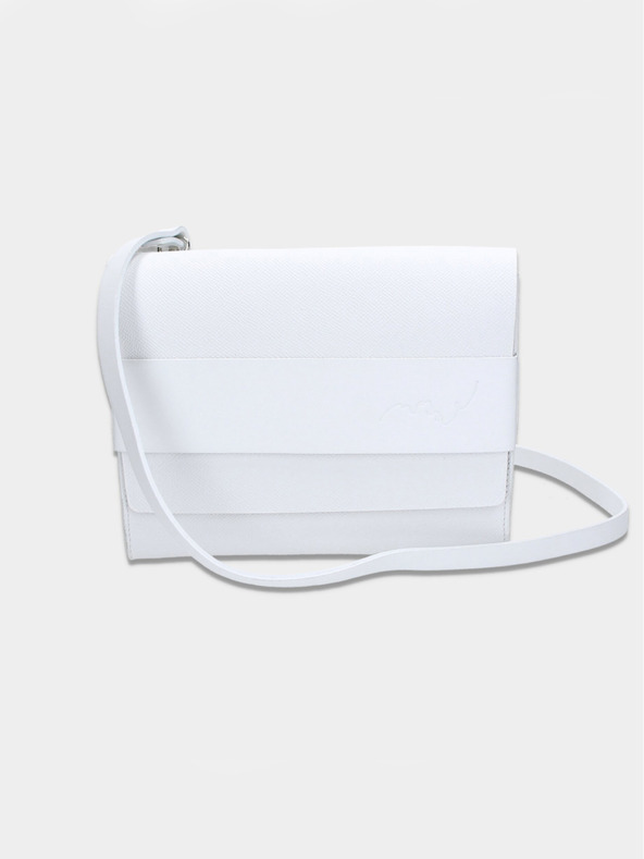 Elega Bílé dámské psaníčko Elega Nosme