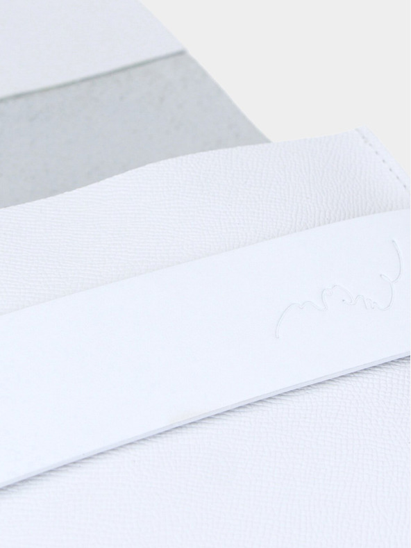 Elega Bílé dámské psaníčko Elega Nosme