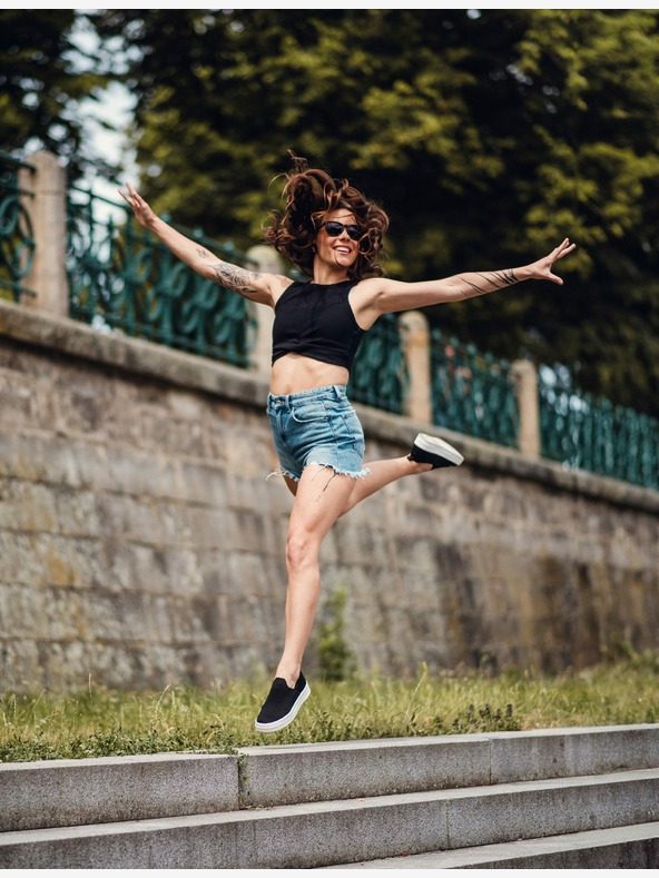 Vuch Seraphyn Black Slip On