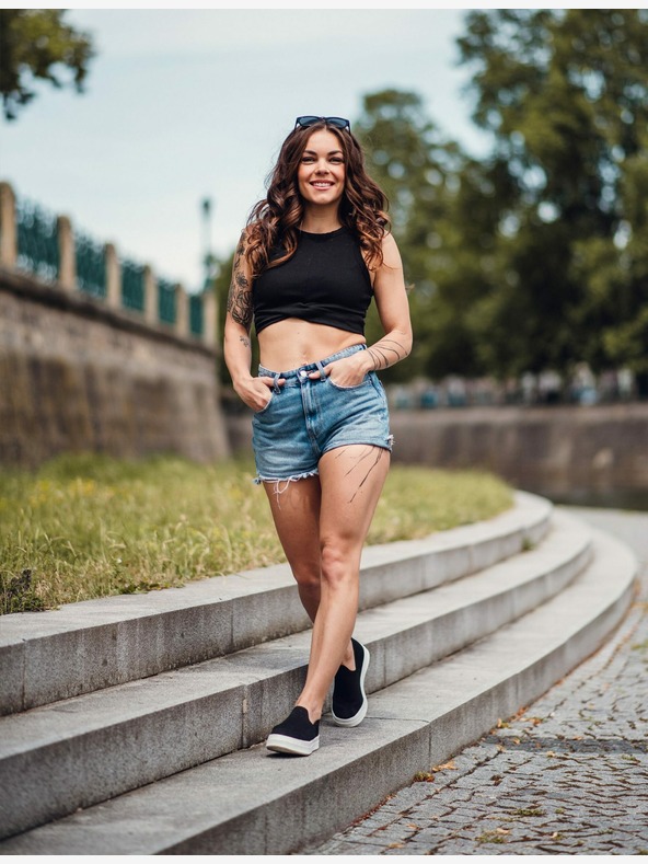 Vuch Seraphyn Black Slip On