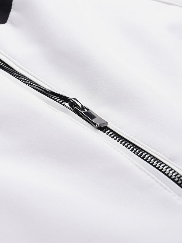 ALPINE PRO Dámské lyžařské softshellové kalhoty s membránou ALPINE PRO GERANA white