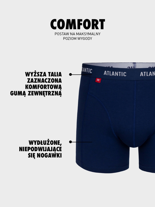 Atlantic Pánské boxerky ATLANTIC 3Pack