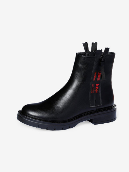 Lee Cooper Černé dámské kotníkové boty Lee Cooper