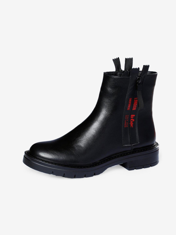 Lee Cooper Černé dámské kotníkové boty Lee Cooper