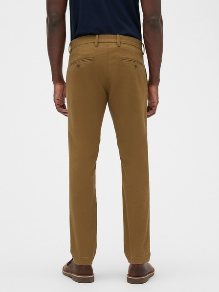 GAP Kalhoty essential khaki skinny fit GapFlex GAP