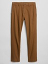 GAP Kalhoty essential khaki skinny fit GapFlex GAP