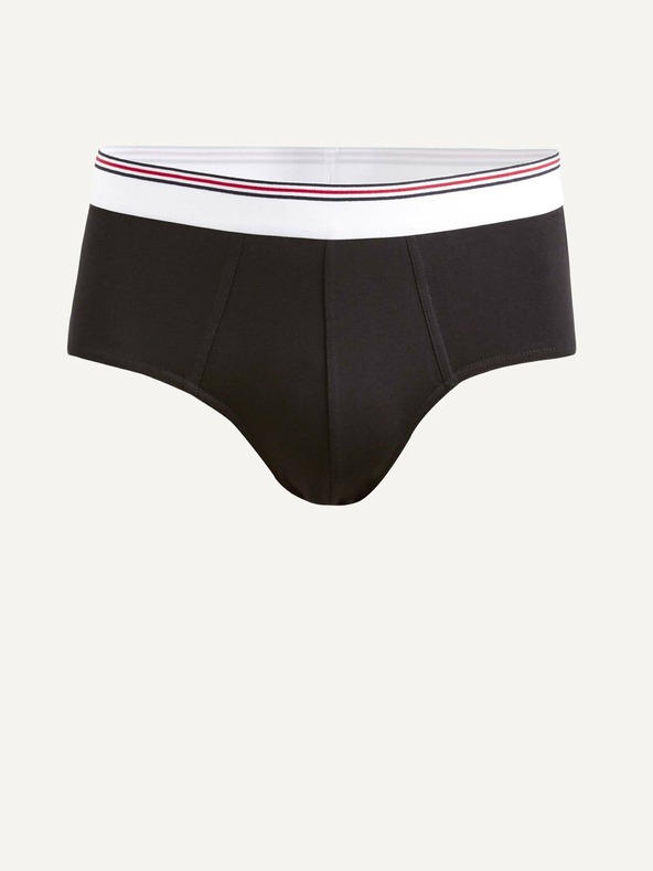 Celio Černé slipy Celio Ribrief