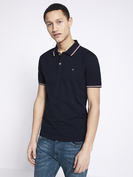 Celio Tmavě modré polo triko Celio Necetwo