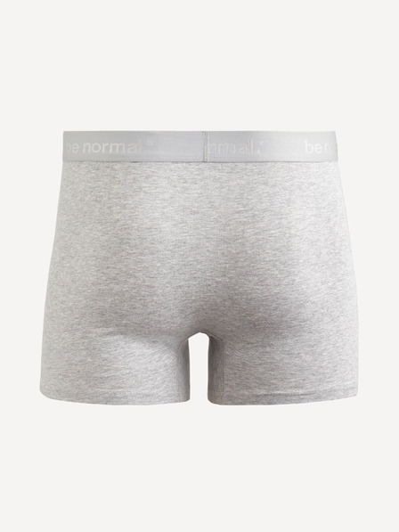 Celio Světle šedé pánské boxerky Celio Binormal