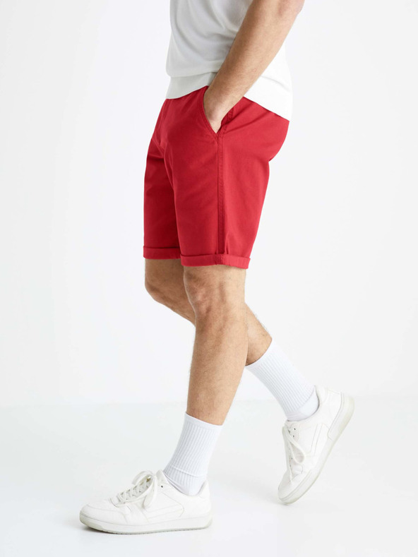 Celio Bavlněné chino kraťasy Bochinobm Celio