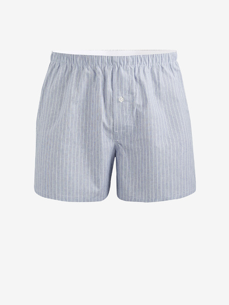 Celio Světle modré pánské pruhované trenýrky Celio Bibou