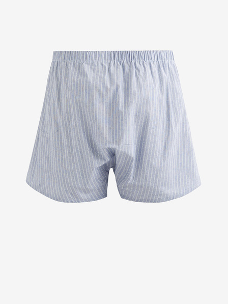 Celio Světle modré pánské pruhované trenýrky Celio Bibou