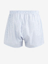 Celio Modro-bílé pánské pruhované trenýrky Celio Dibistripe
