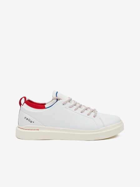 Celio Bílé pánské tenisky Celio