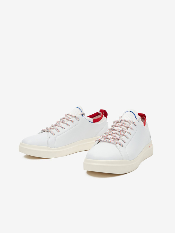 Celio Bílé pánské tenisky Celio