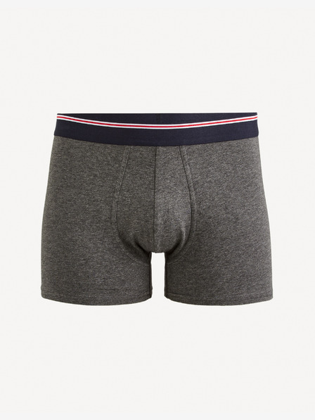 Celio Šedé pánské boxerky Celio Mike