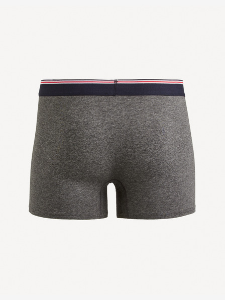 Celio Šedé pánské boxerky Celio Mike