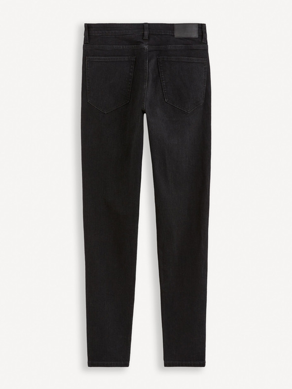 Celio Černé pánské skinny fit džíny Celio Foskinny1