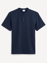 Celio Tmavě modré pánské basic polo tričko Celio Gesohel