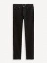 Celio Černé pánské straight fit džíny Celio C15