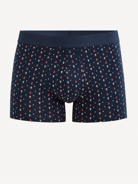 Celio Tmavě modré pánské boxerky Celio Giboancre