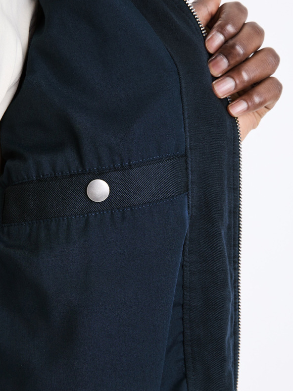 Celio Tmavě modrý pánský bomber Celio Dulino