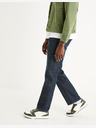 Celio Tmavě modré pánské straight fit džíny Celio C5