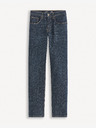 Celio Tmavě modré pánské straight fit džíny Celio C5