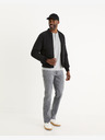 Celio Šedé pánské straight fit džíny Celio C15