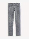 Celio Šedé pánské straight fit džíny Celio C15