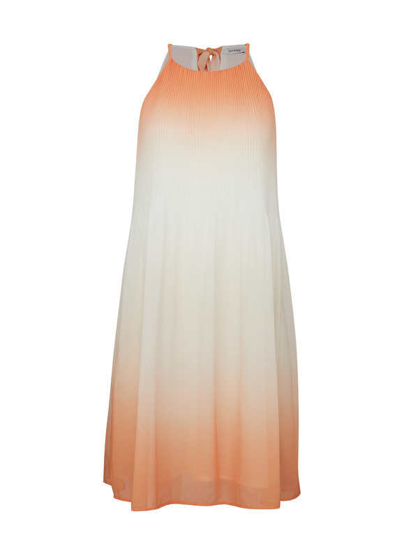 Orsay Oranžové dámské šaty ke kolenům ORSAY