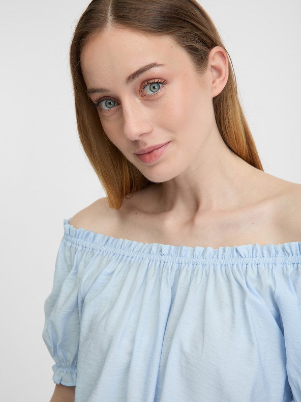 Orsay Světle modrá dámská halenka ORSAY