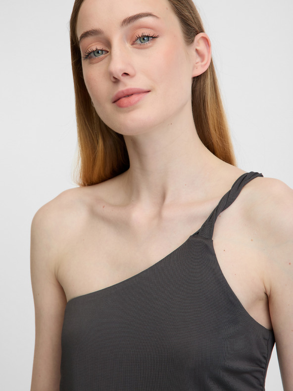 Orsay Tmavě šedé dámské tílko ORSAY