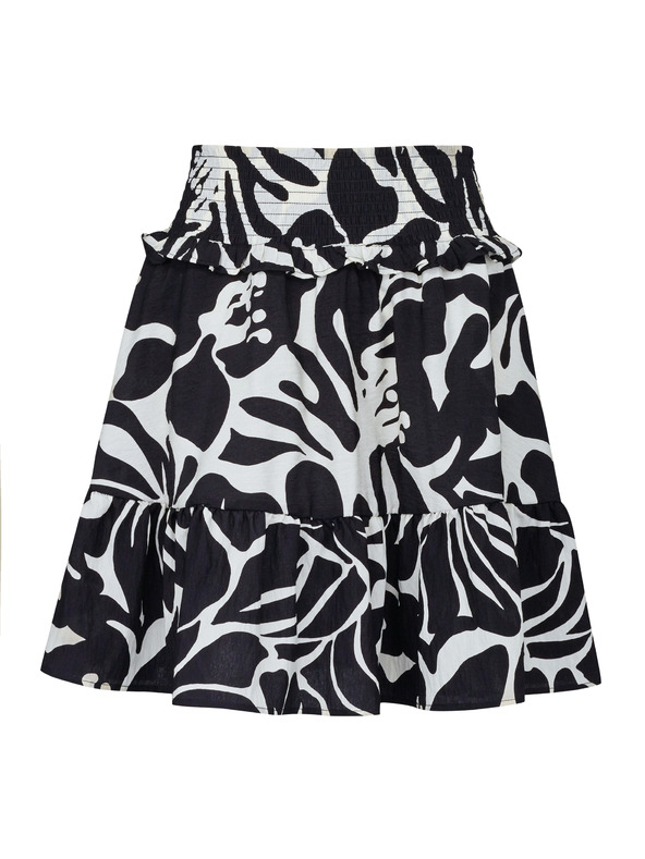 Orsay Černá dámská květovaná sukně ORSAY