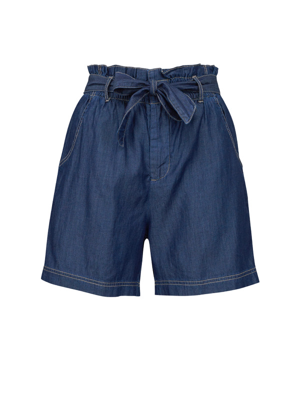 Orsay Tmavě modré dámské džínové kraťasy ORSAY